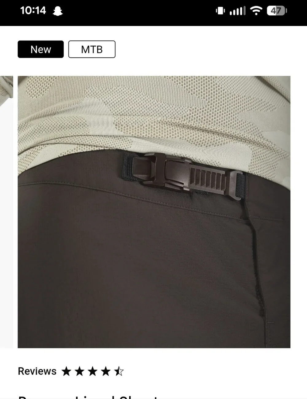 Ranger Lined Shorts - Brown Size 34
